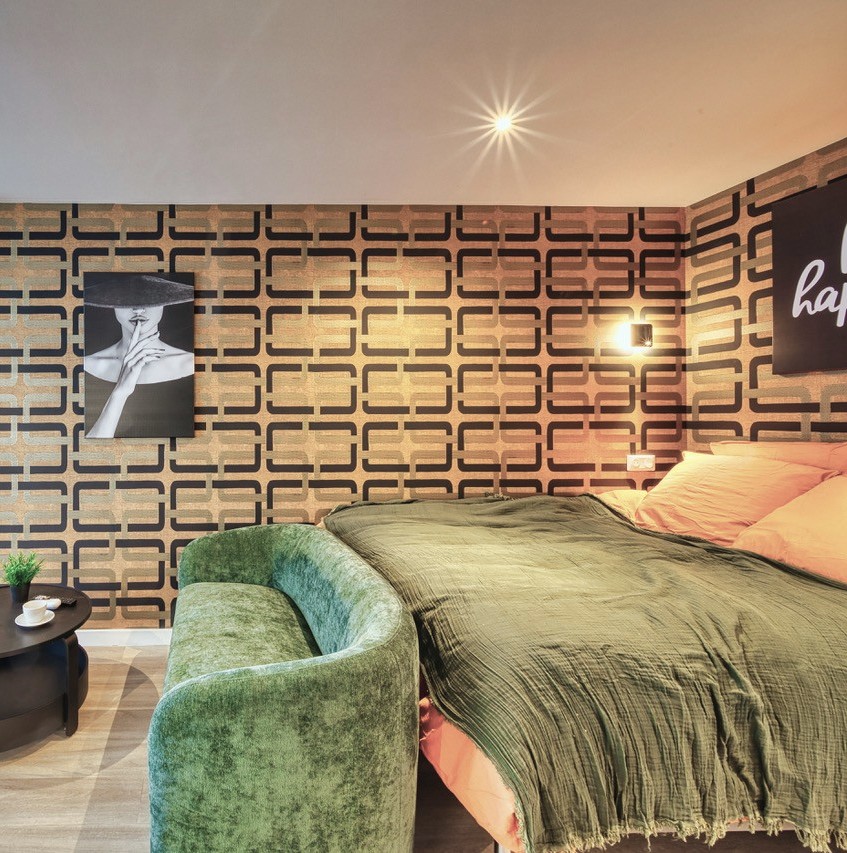 Studio Détails coin salon et coin nuit