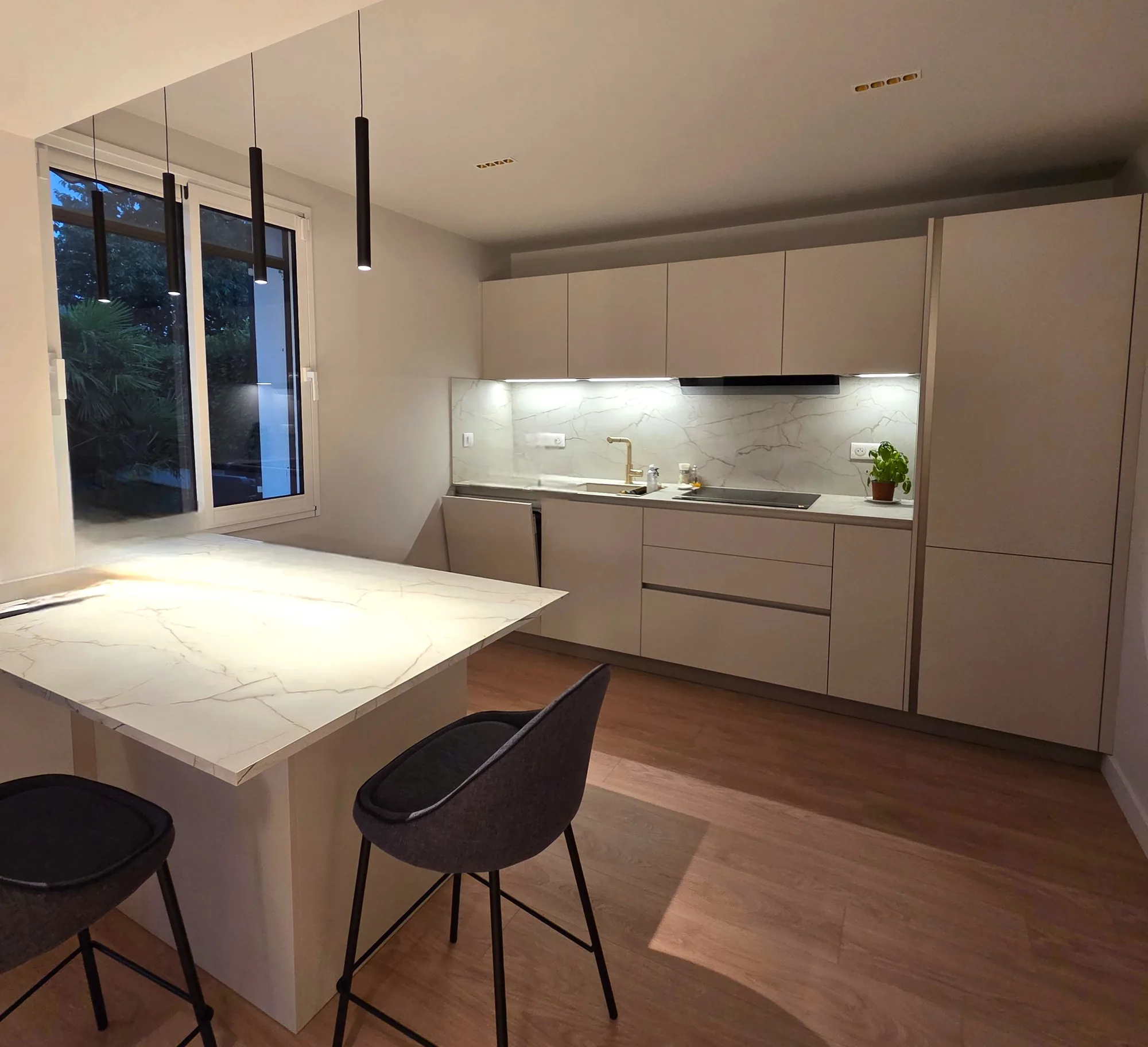 Vue cuisine