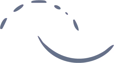 a flowing icon resembling water filling a bowl