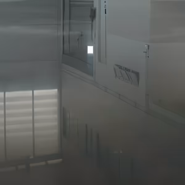 High-gloss polished concrete flooring