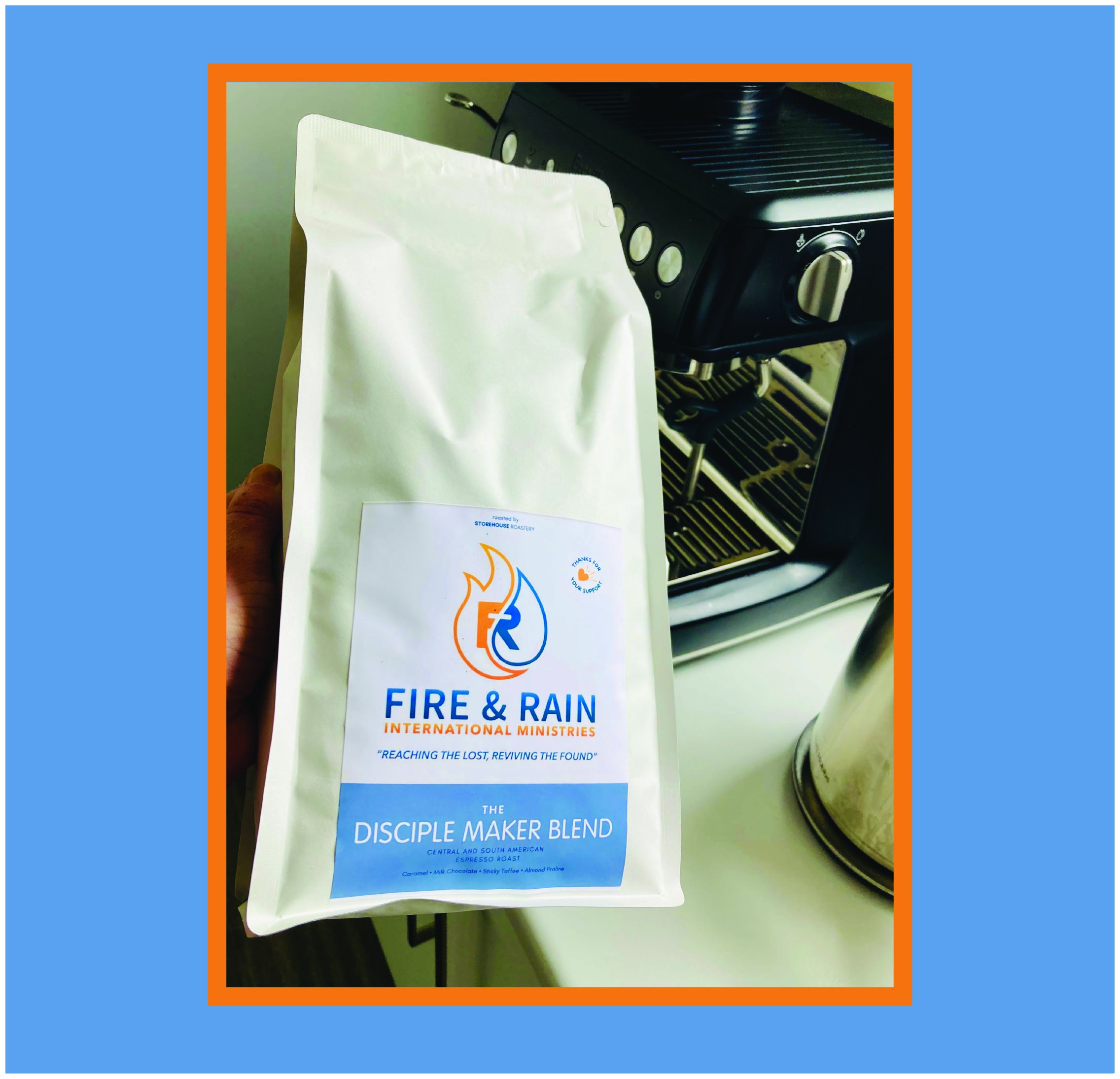 Fire and Rain coffee partnership with Storehouse Roastery