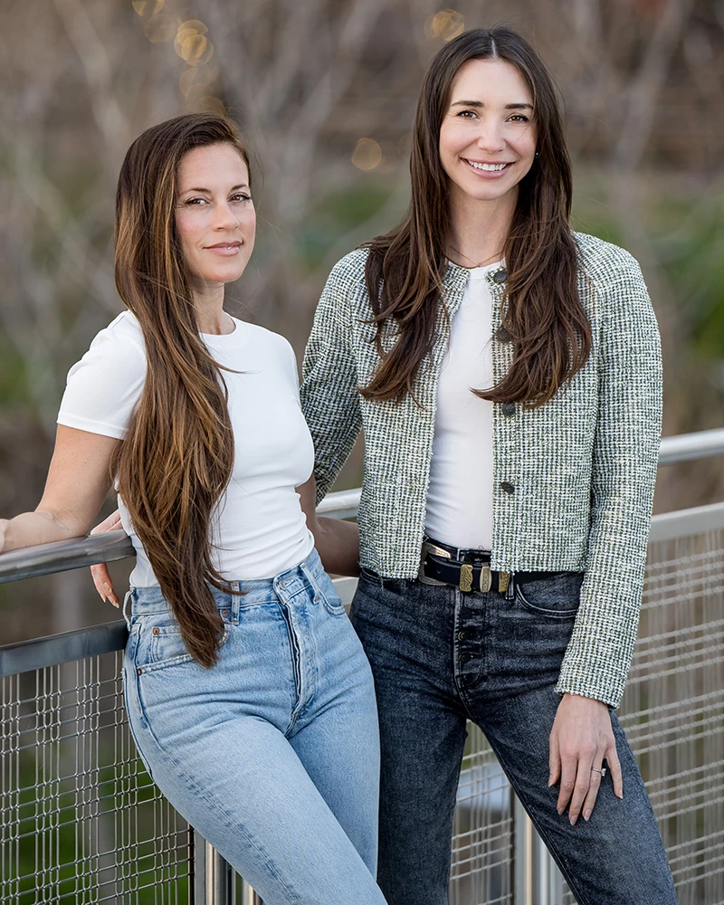 Coaches Blaine and Kahlah smiling