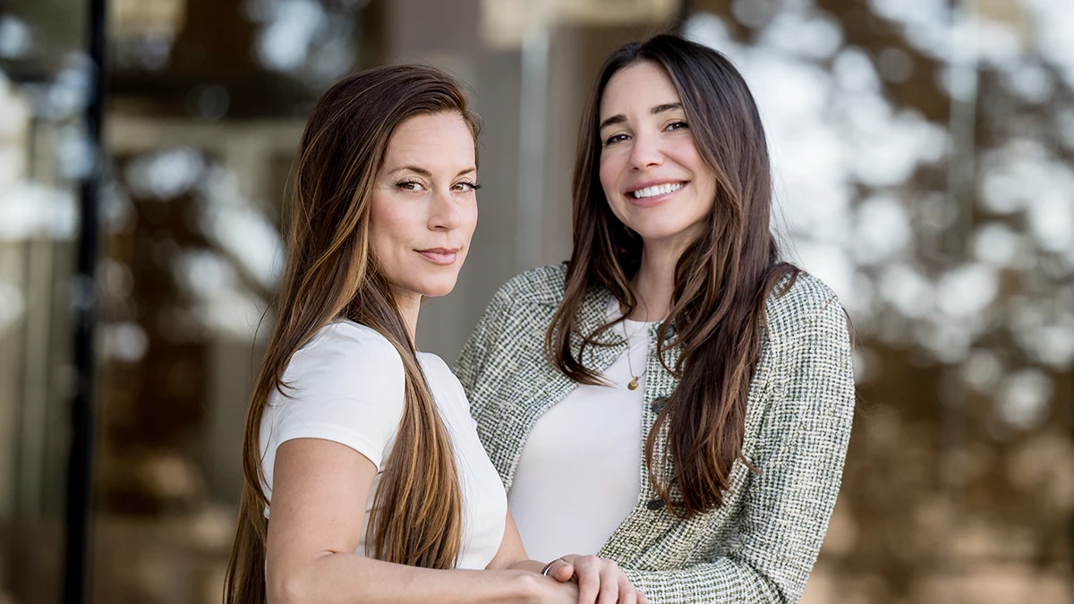 Coaches Blaine and Kahlah, smiling
