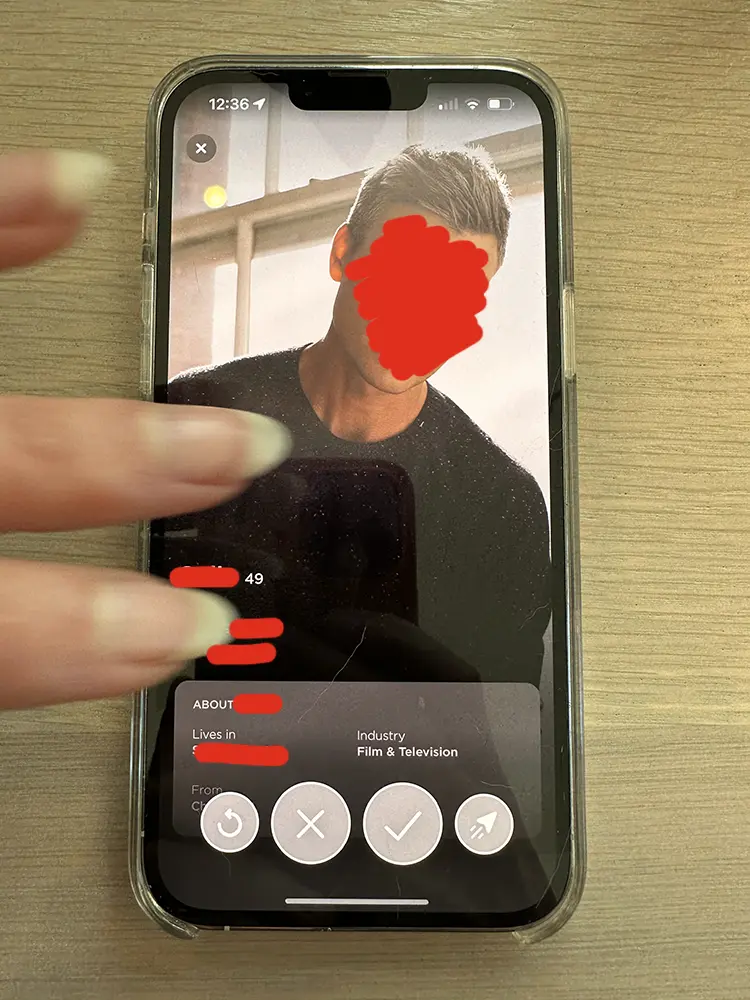 Raya male profile example 2 - actor