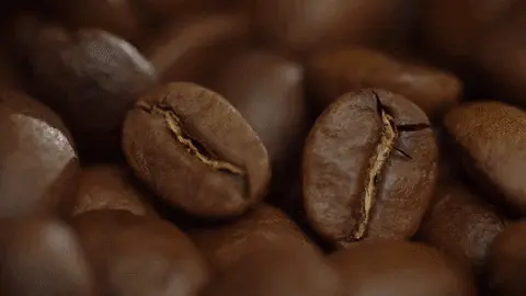 Gif of coffee beans