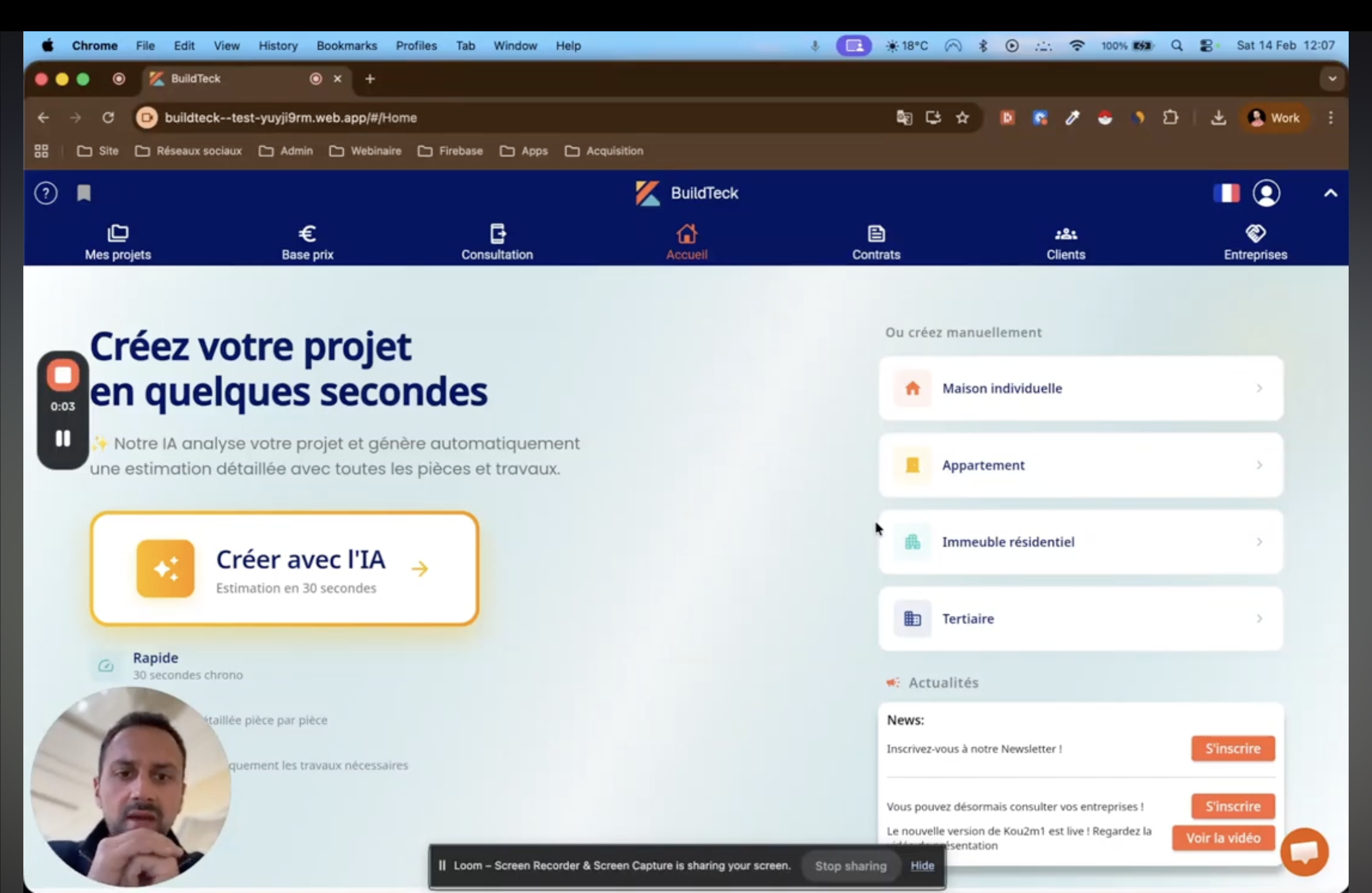 La base prix BuildTeck permet de personnaliser complètement ses prix.