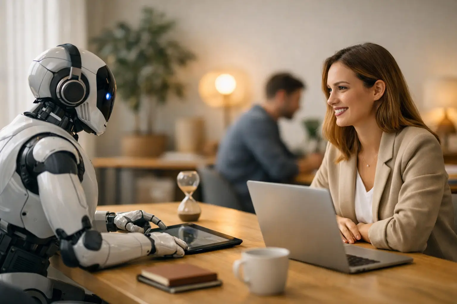 AI-driven interview workflows streamline hiring, enhancing team efficiency and fairness in candidate selection.