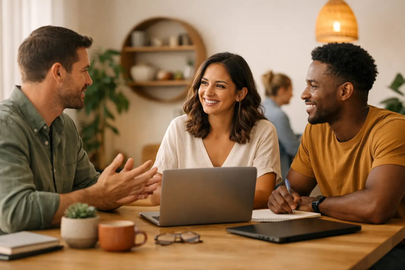 A diverse team collaborating effectively, symbolizing the advantages of nearshore talent for businesses.