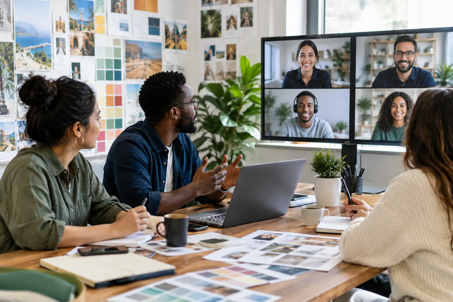 Visual representation of global engineering teamwork focusing on defined roles before hiring.