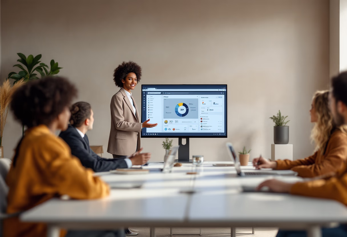 image of tech solutions demonstration (for a hr tech)