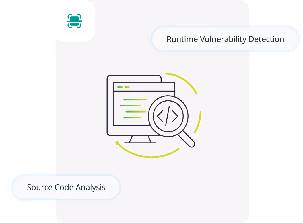 Dynamic & static code scanning
