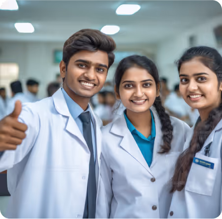 happy face of healthcare professionals