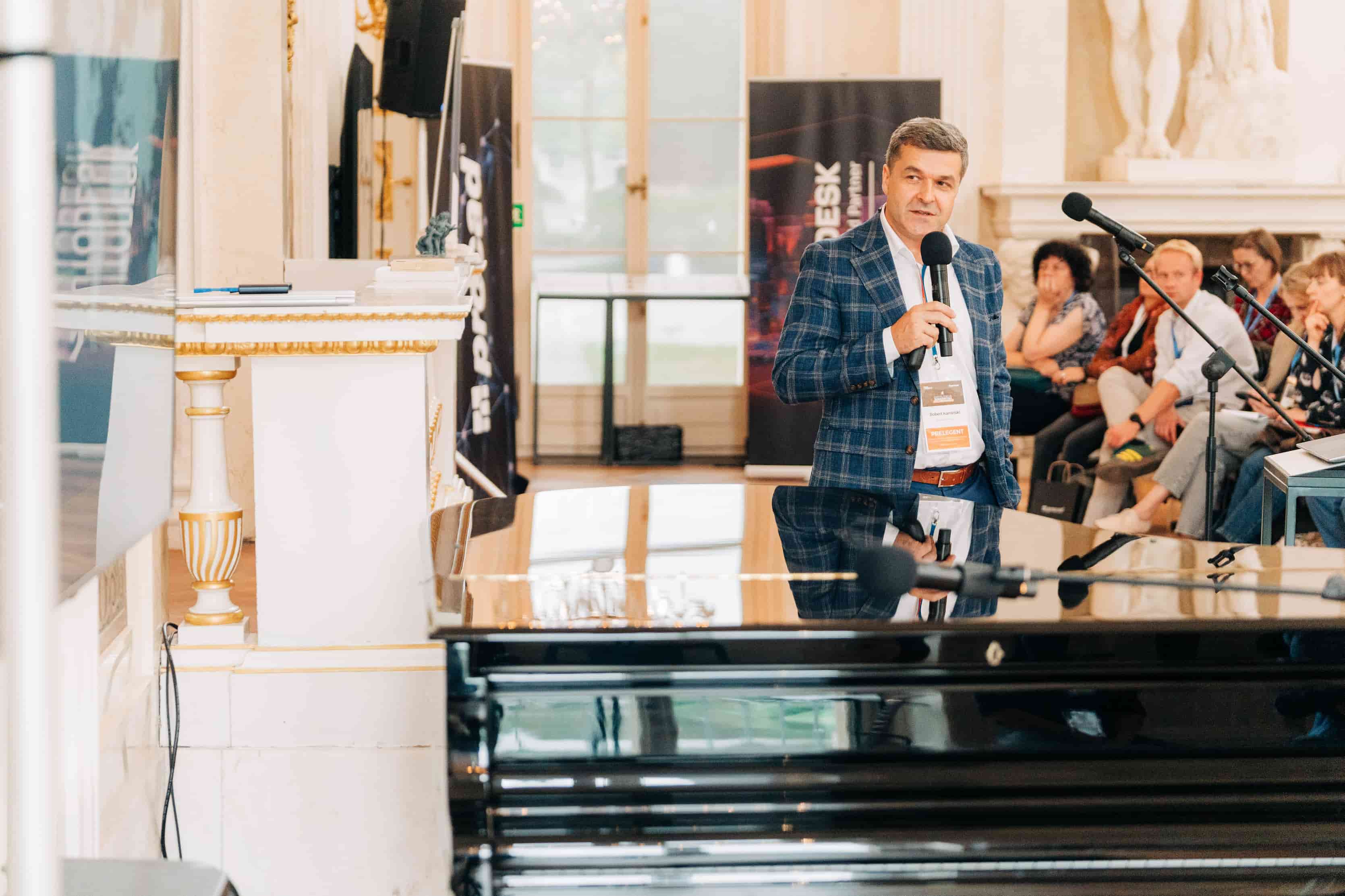 Robert Kamiński z Broadway Malyan prezentuje wykorzystanie BIM i skanowania 3D w projektach architektonicznych