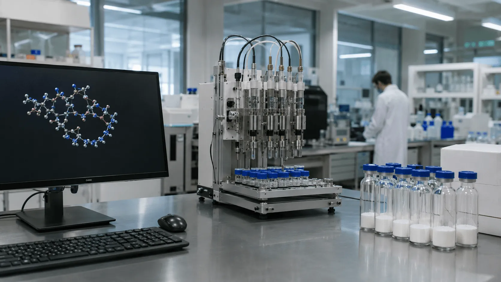 From hypothesis to validation: AI translation for peptide order processing in under 60 days  