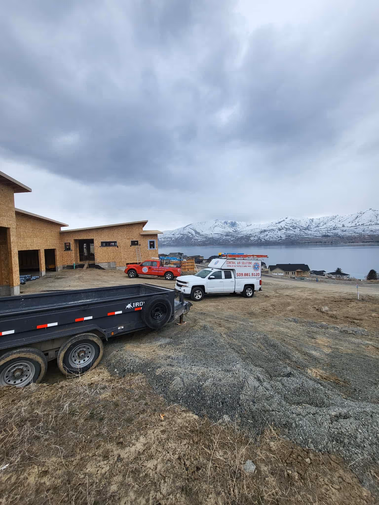 Central Air Solutions Service van