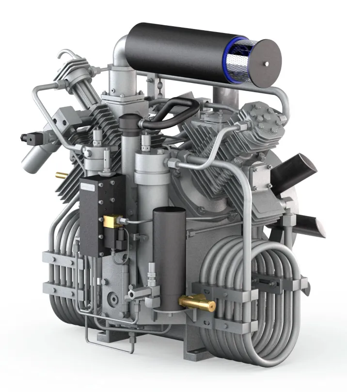 Kolvkompressor från Reavell