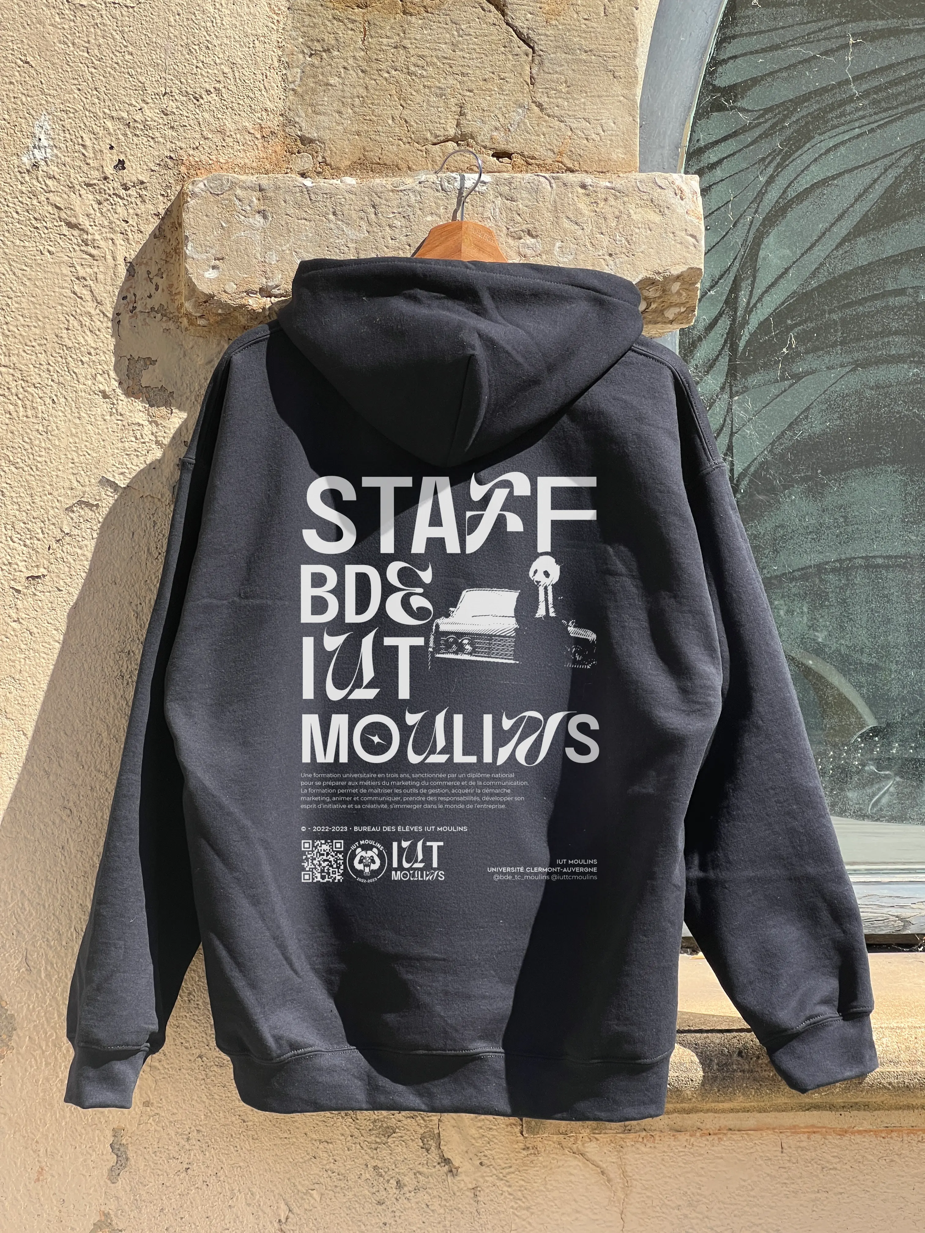 Pull et t-shirt IUT Moulins