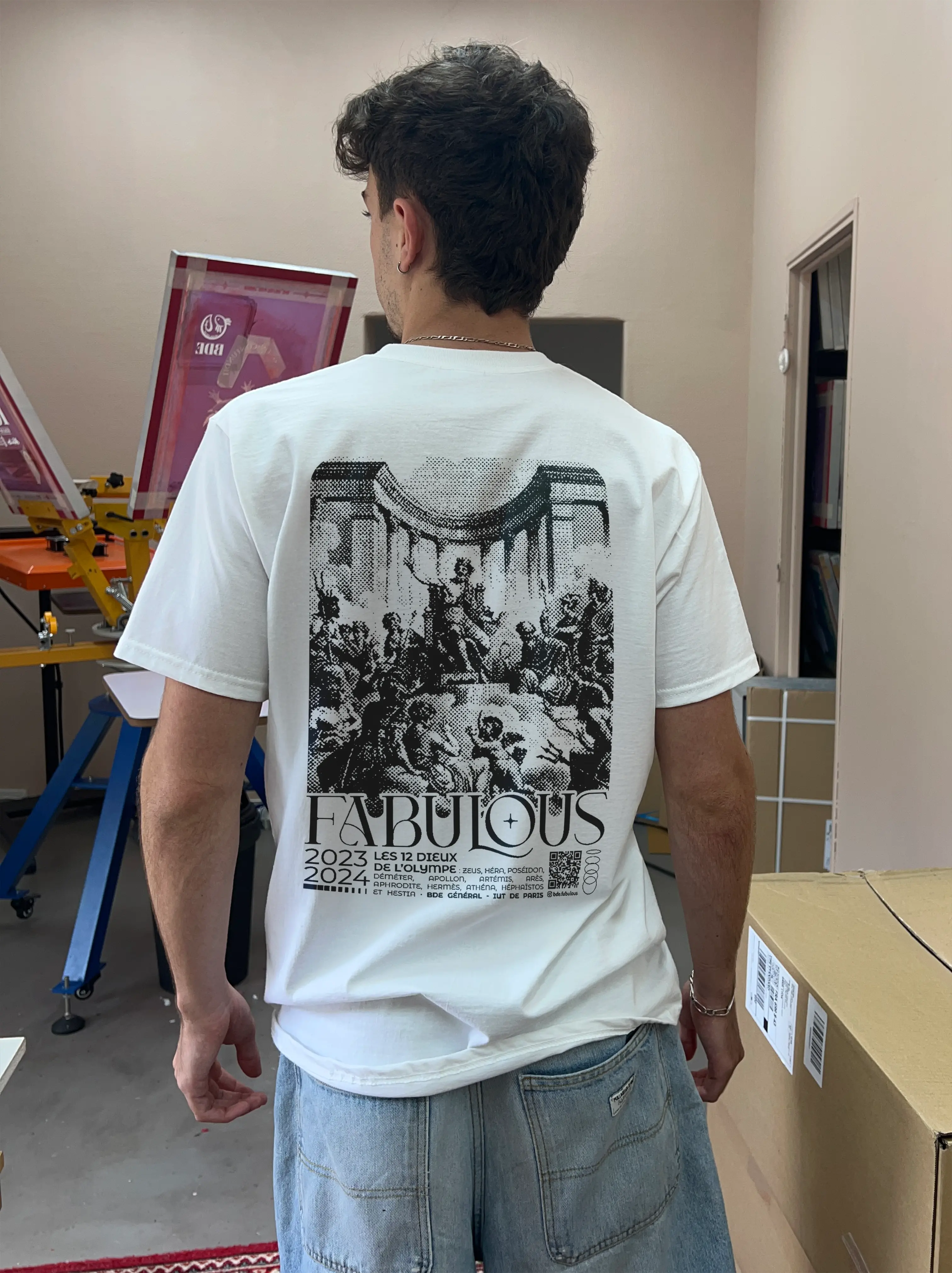 T-shirt sérigraphié Fabulous