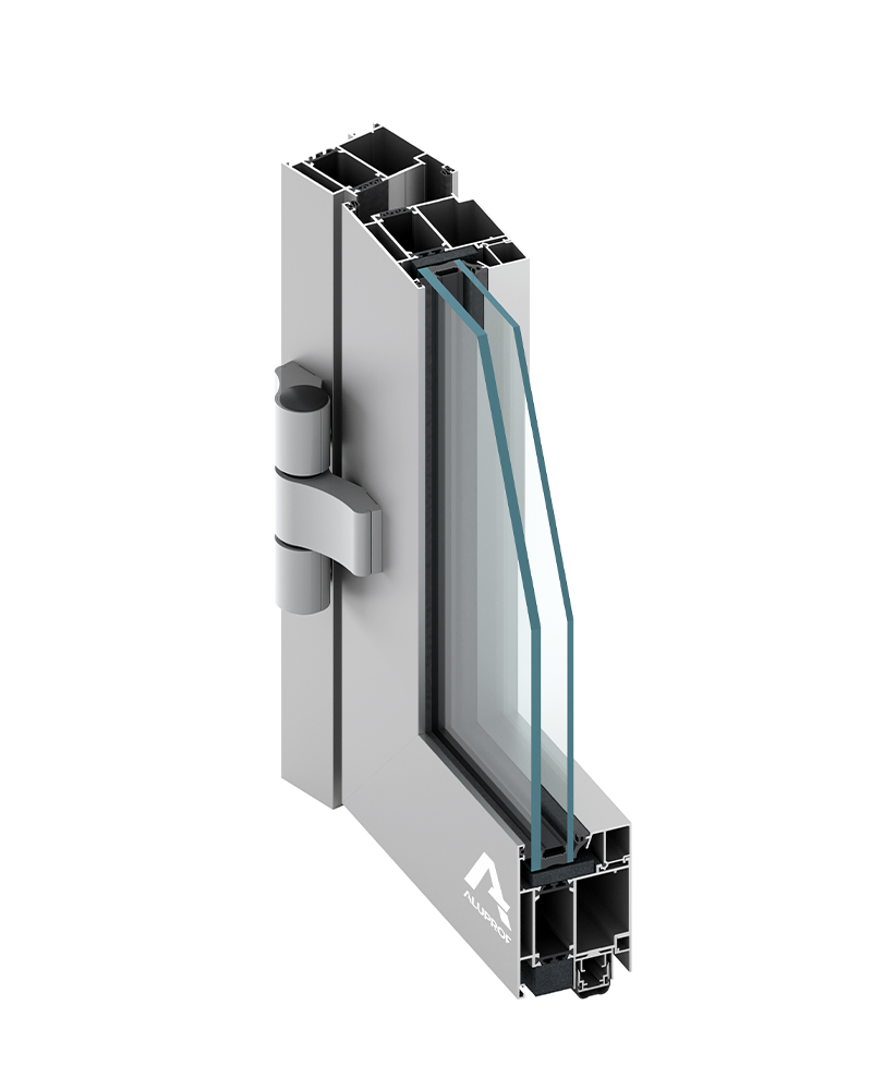 MB-79N aluminium door system for modern energy-efficient buildings by RA HOUSE