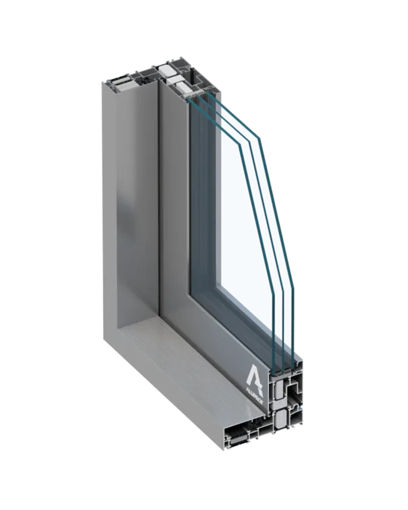 MB-77HS aluminium sliding door system for modern homes and terraces by RA HOUSE