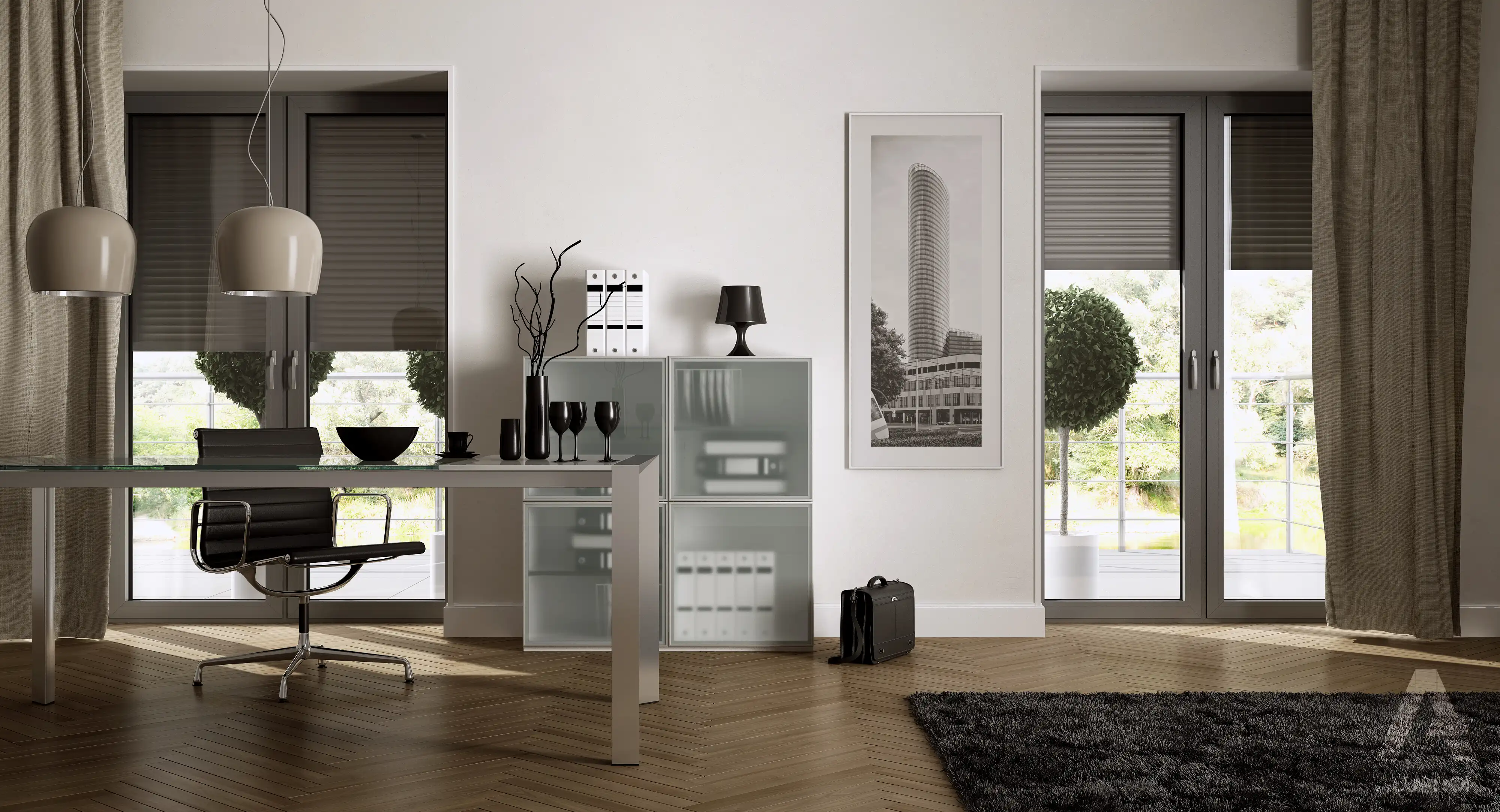 Anti-burglary roller shutters for home security RA HOUSE