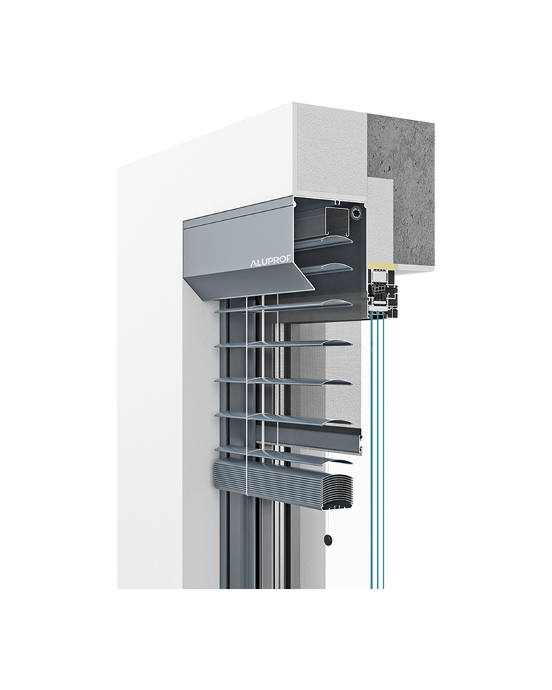 Aluprof external Venetian blinds sun shading system RA HOUSE