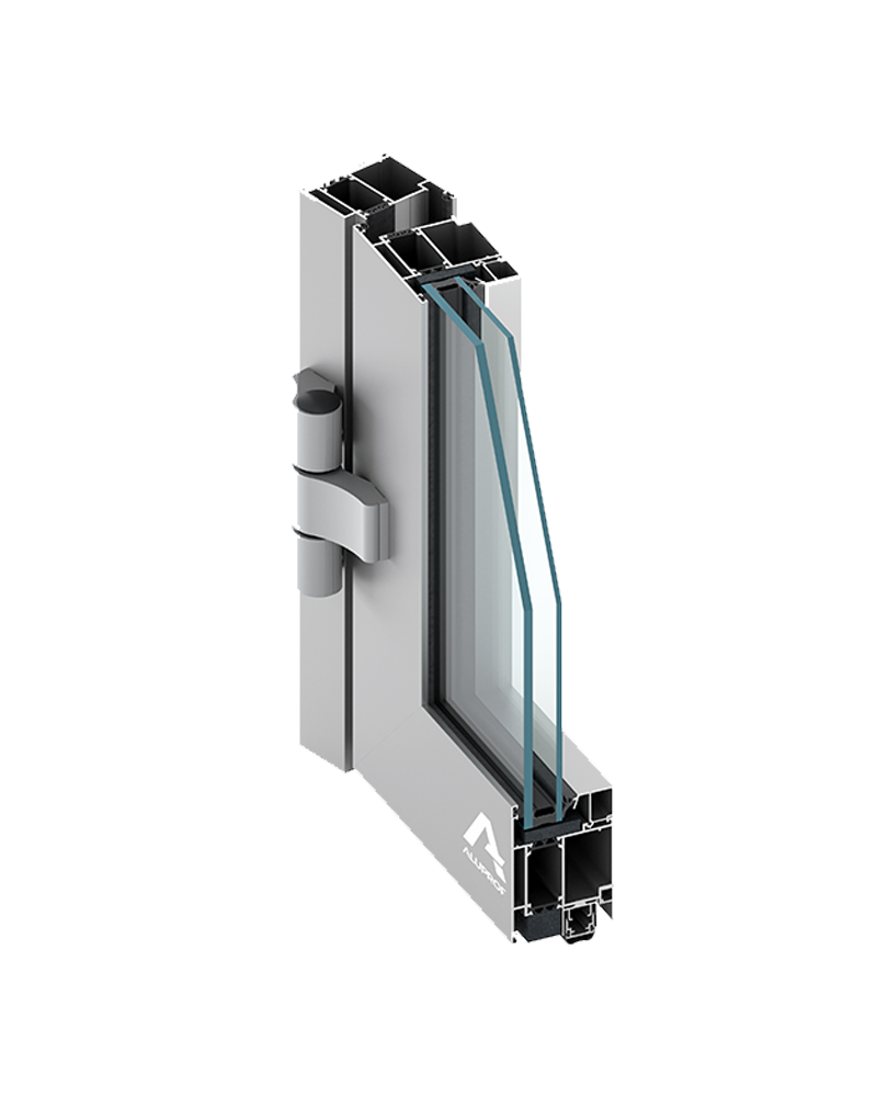 MB-79N aluminium door system for modern energy-efficient buildings by RA HOUSE