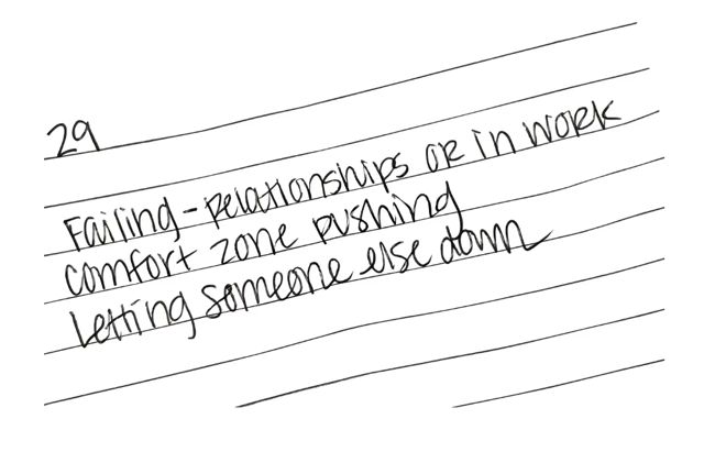 Handwritten card 3
