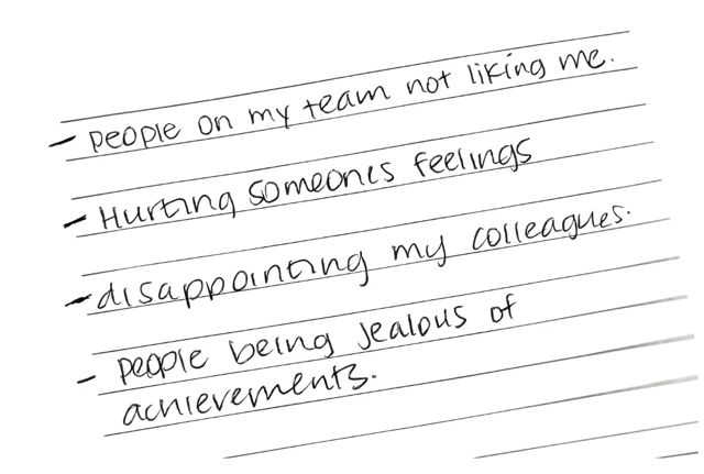 Handwritten card 4