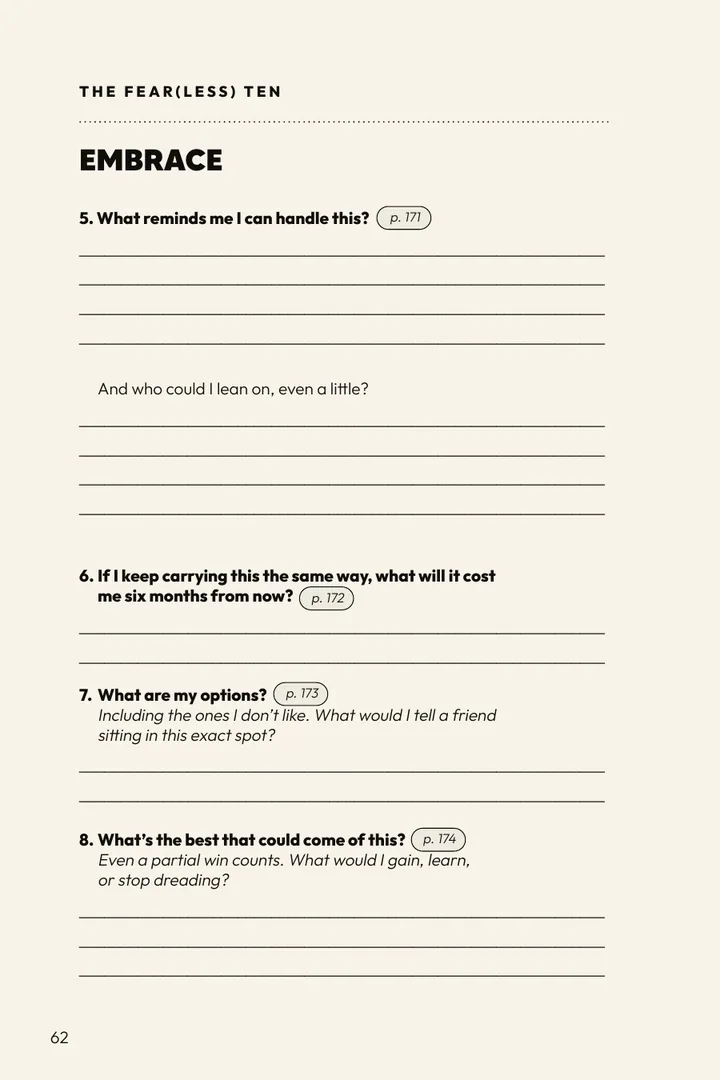Page three of a Fear(less) Ten entry