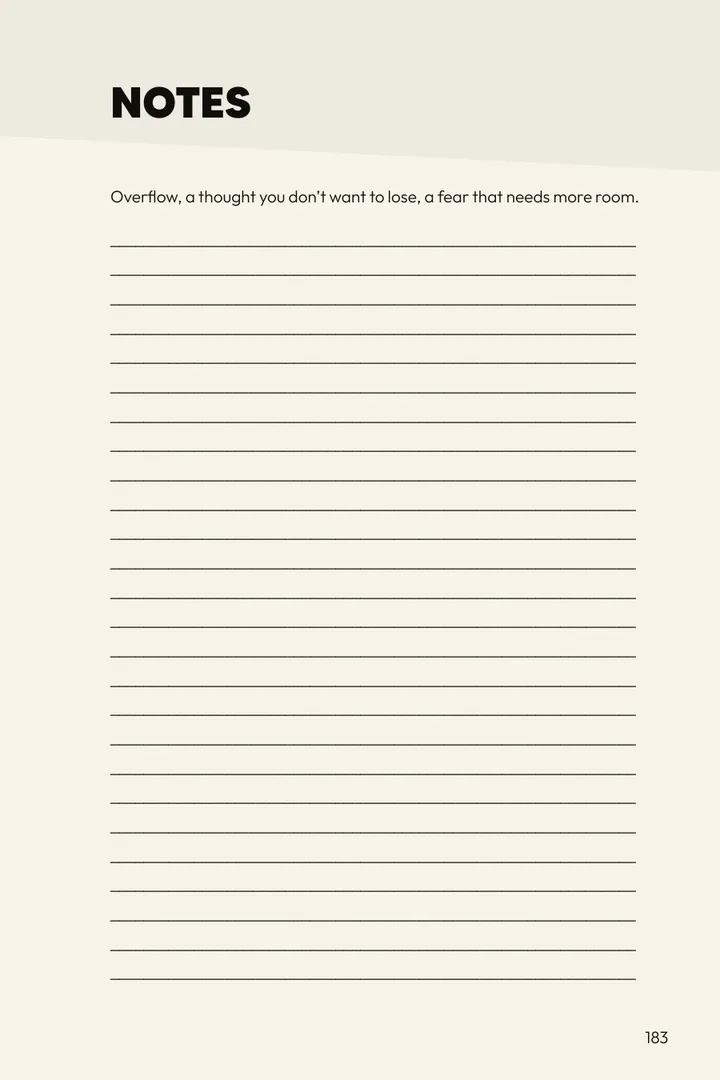 A notes page