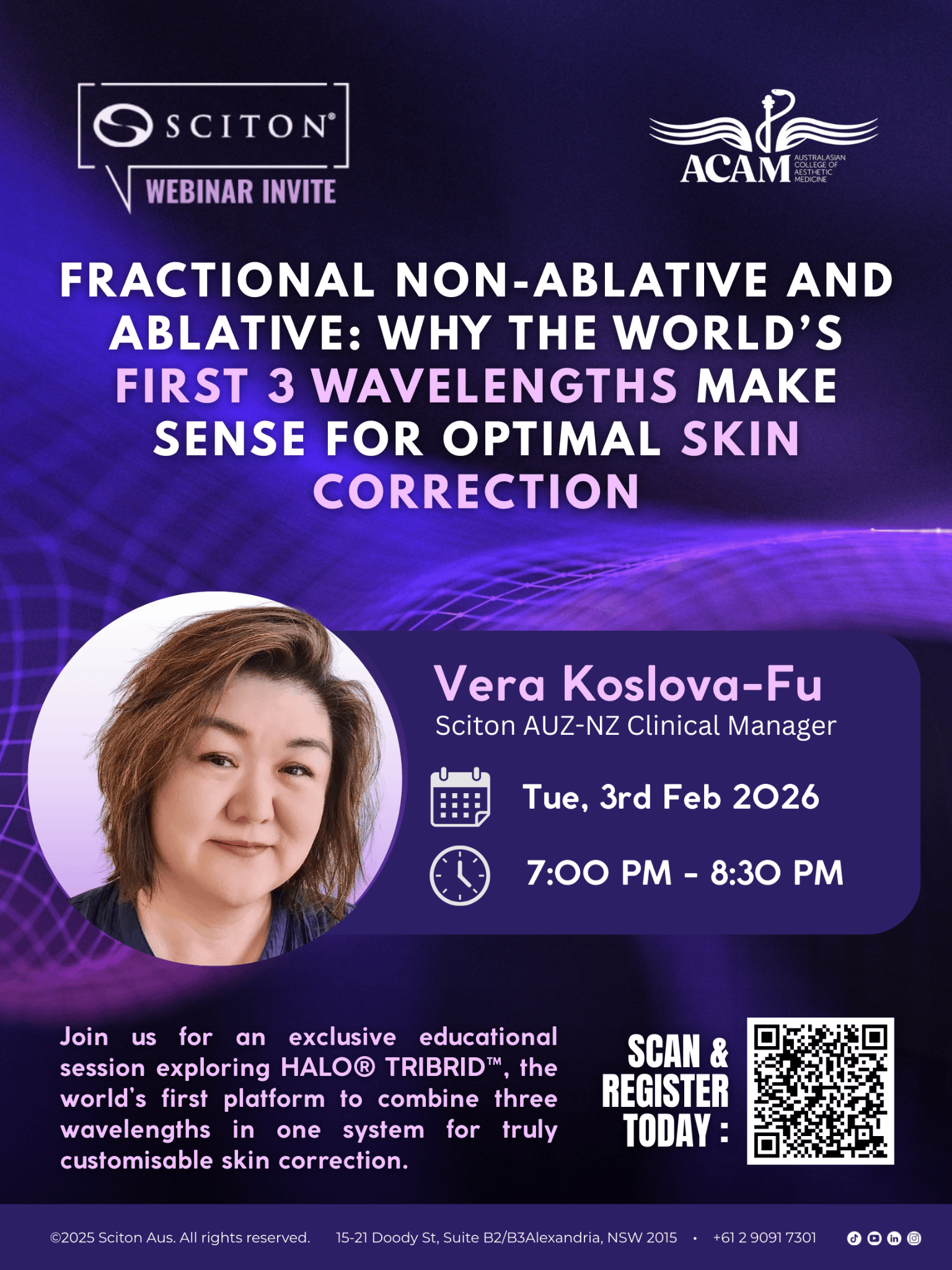 Fractional non-ablative and ablative: Why the world’s first 3 wavelengths make sense for optimal skin correction