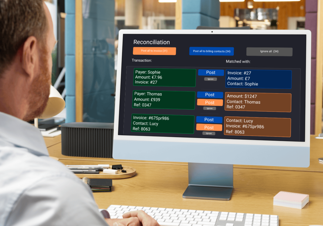 automatic reconciliation software