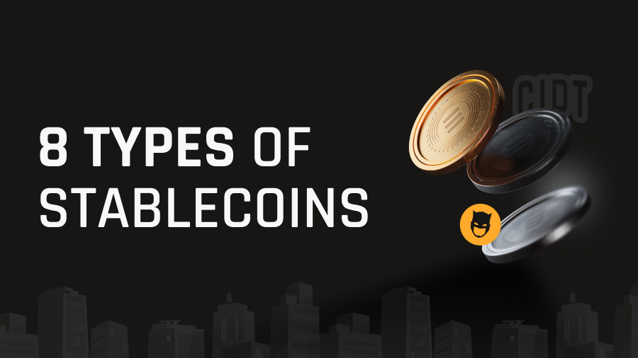 The stablecoin market hit $300B — and with GENIUS Act signed and BlackRock issuing tokenized funds, it's now core financial infrastructure. This guide breaks down all 8 types of stablecoins: how they work, where they've failed, and what trade-offs matter f