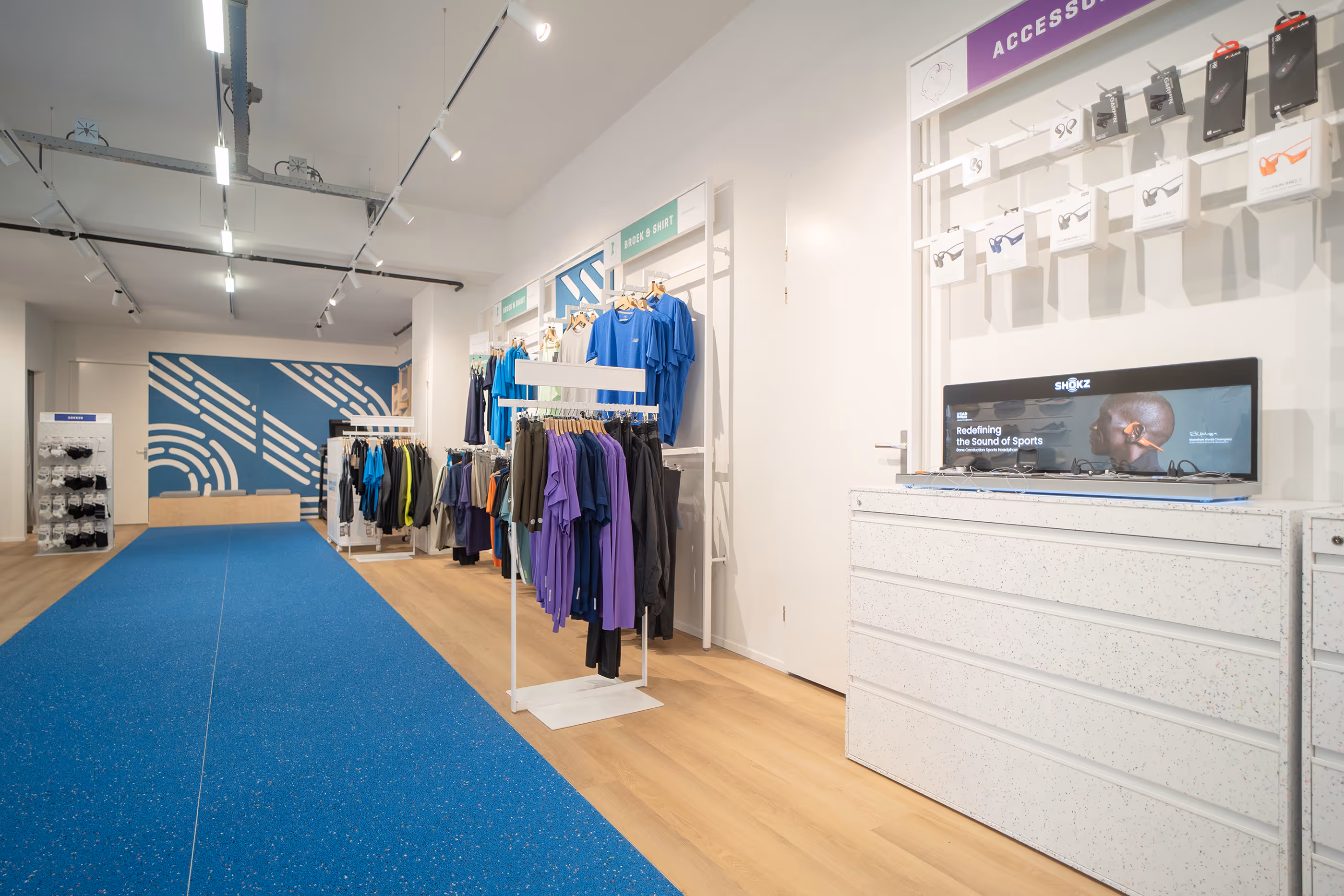 Runnersworld - Interior view 9 - Sustainable design by SWOODA for Runnersworld