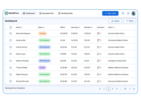 MediFlow – Healthcare SaaS Platform for Clinic Workflow Automation
