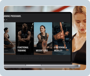 Fitness Trainer Website Redesign & Development