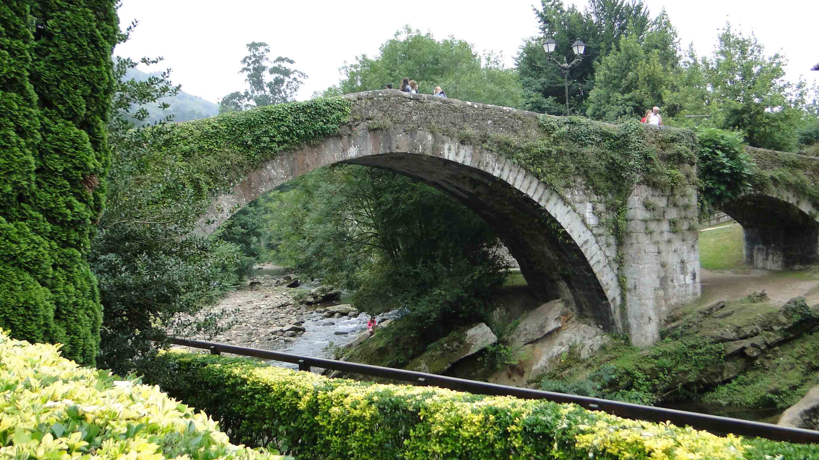 Puente Romano de Liérganes pueblo de Cantabria
