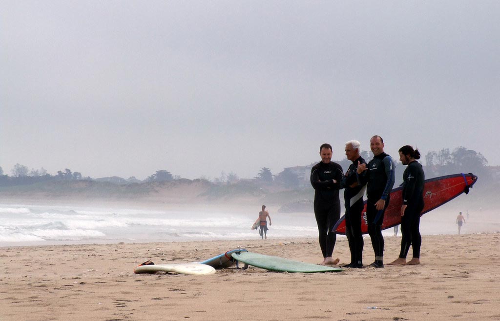 Surf en playa de Cantabria