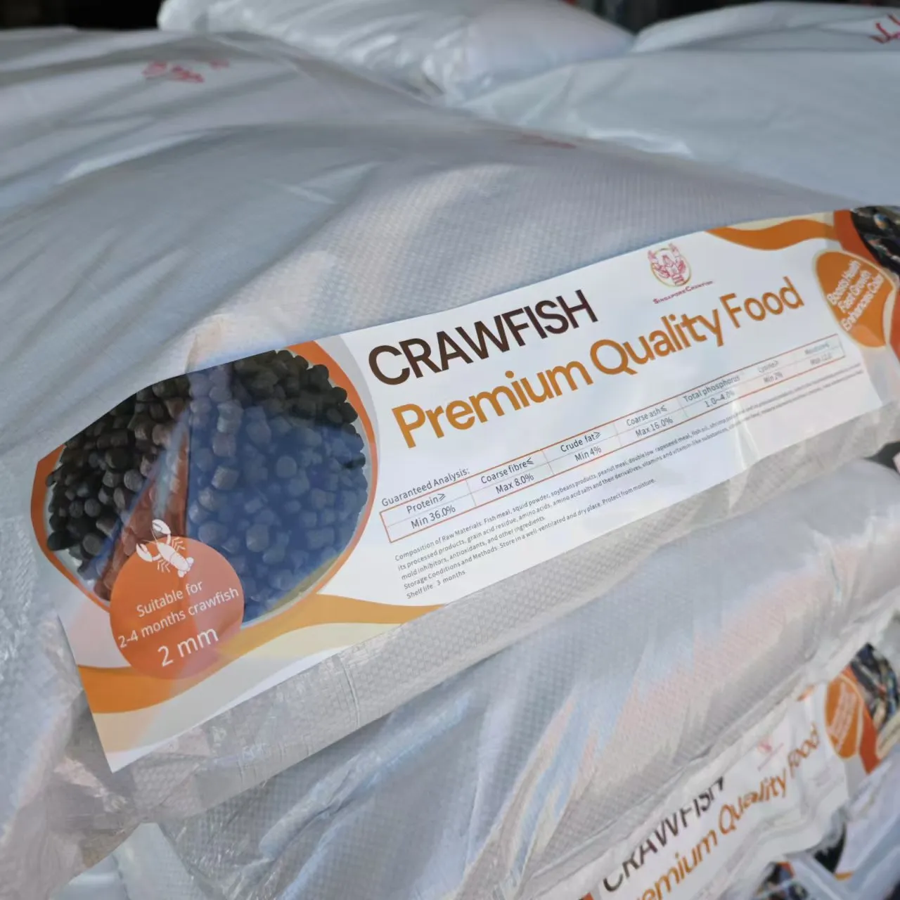Feed pellet-Singapore Crawfish