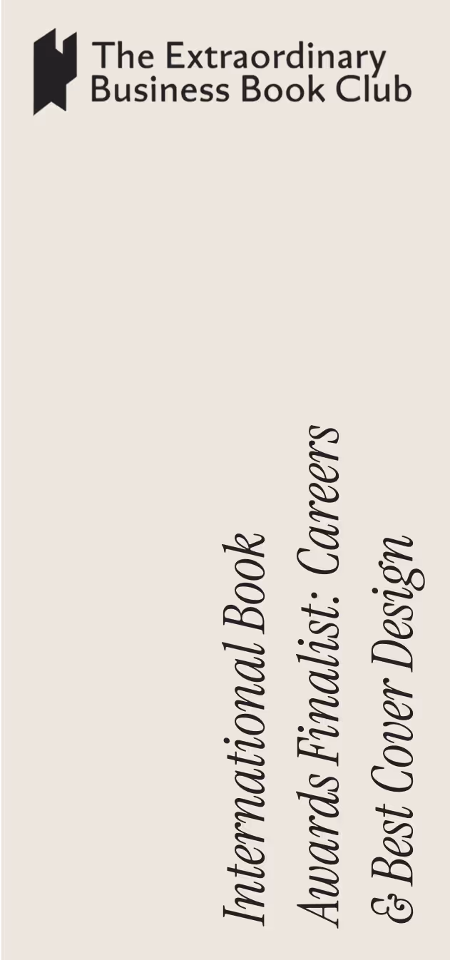 International Book Award Finalist: Careers & Best Cover Design