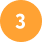 number three in an orange circle