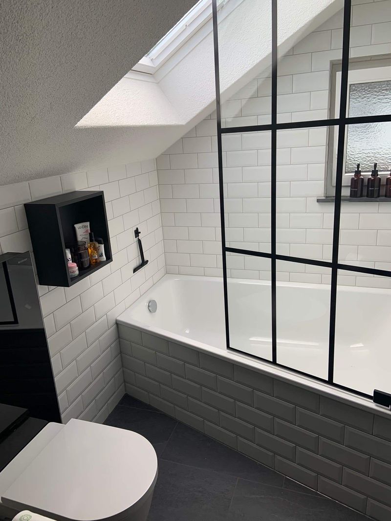Neues Badezimmer nach kompletter Planung und Umsetzung