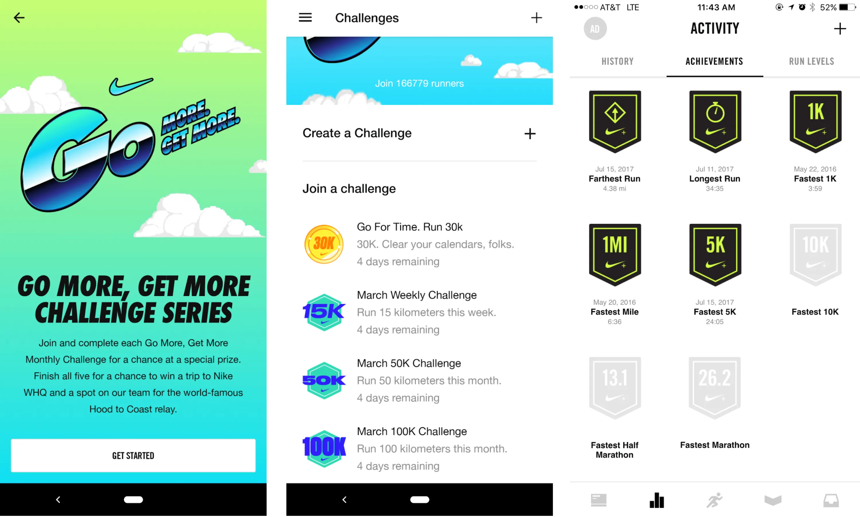 Nike Run Club gamification