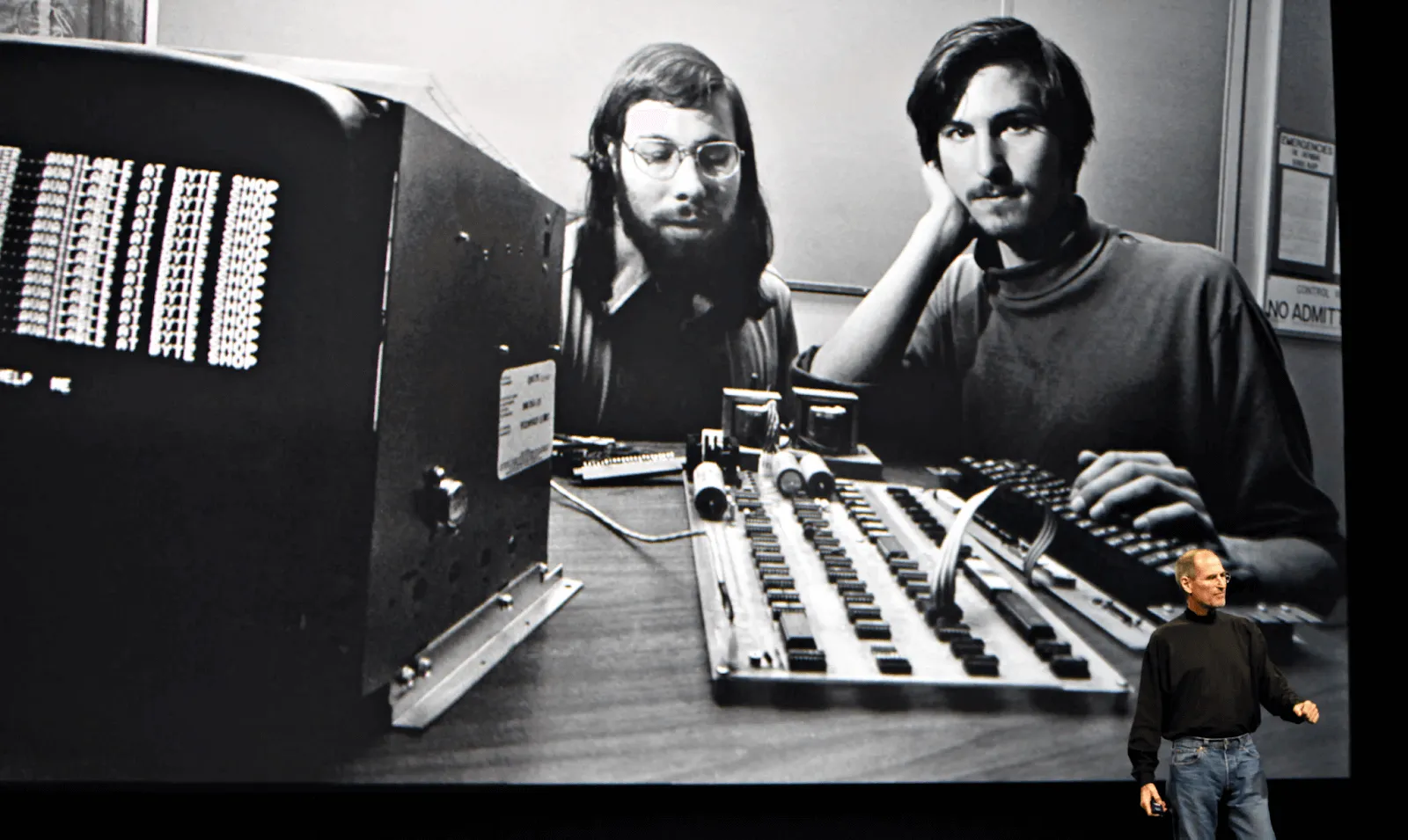 Image of an Apple launch keynote