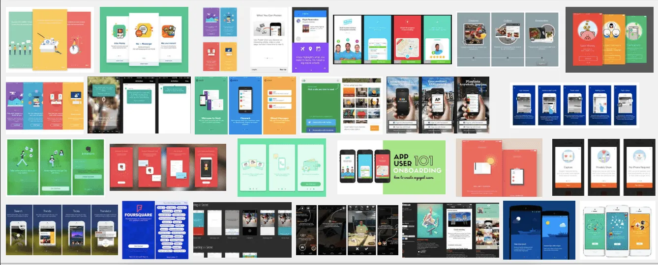 Hundreds of mobile app examples