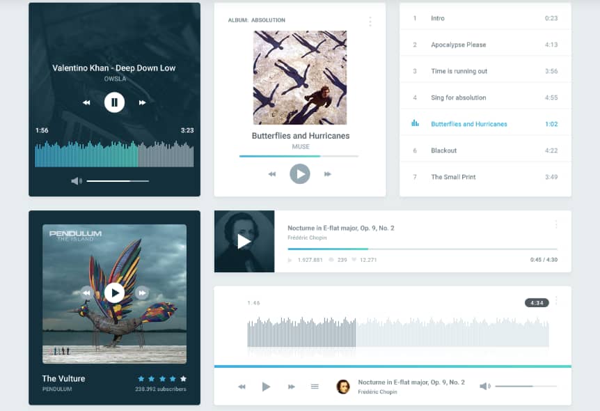 Visage UI kit