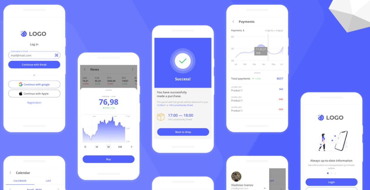 Blenda UI kit
