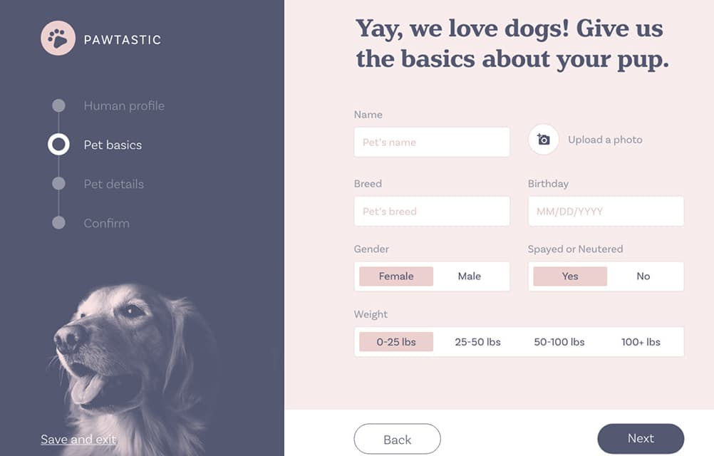 Pawtastic UI kit