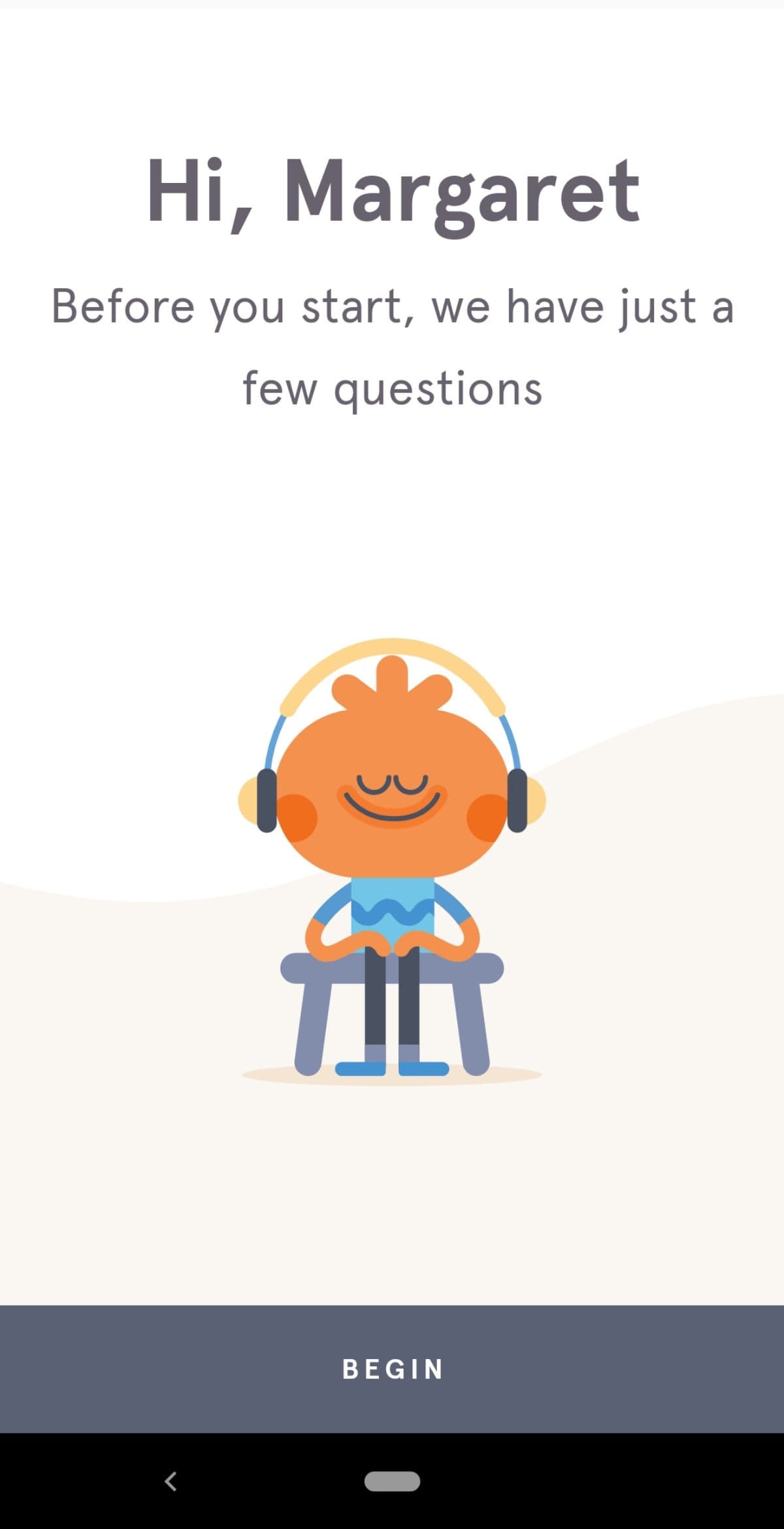 Headspace aha moment example 
